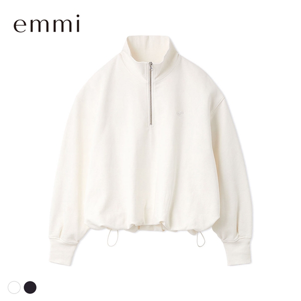 エミ em ハーフジップスウェット セットアップ対応 emmi