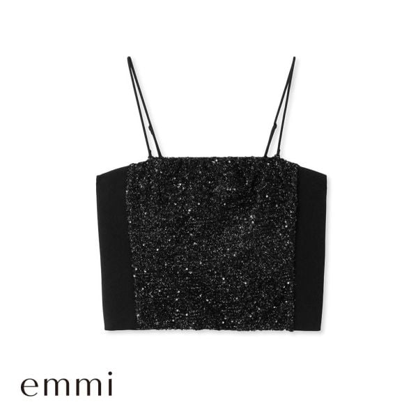 エミ スパンコールビスチェ emmi