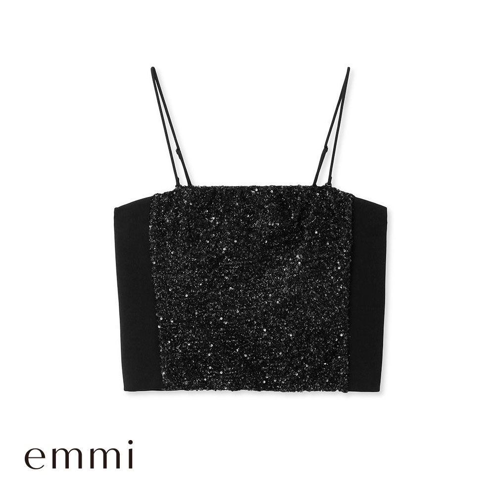 エミ スパンコールビスチェ emmi エミ スパンコールビスチェ emmi | SHIROHATO(白鳩)
