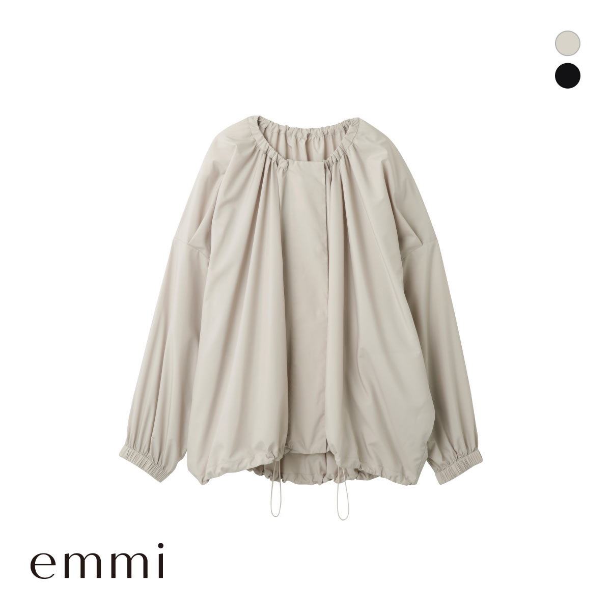 エミ 金子綾撥水ブルゾン emmi(BE-ベージュ-Free)