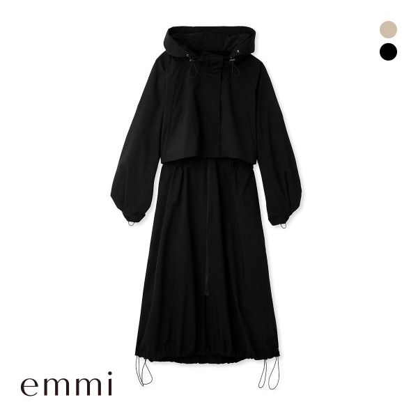 エミ ３ＷＡＹレイヤード撥水ナイロンコート emmi