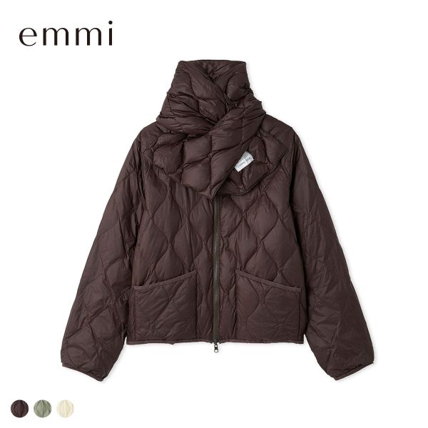 エミ emmi×TAION セットアイテム リバーシブルダウン emmi
