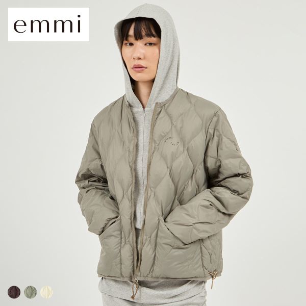 エミ emmi×TAION セットアイテム リバーシブルダウン emmi