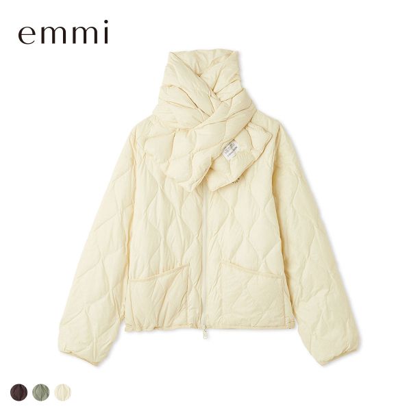 エミ emmi×TAION セットアイテム リバーシブルダウン emmi