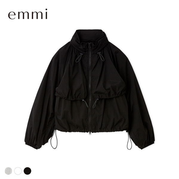 エミ ドロストナイロンブルゾン 撥水 セットアップ対応 emmi