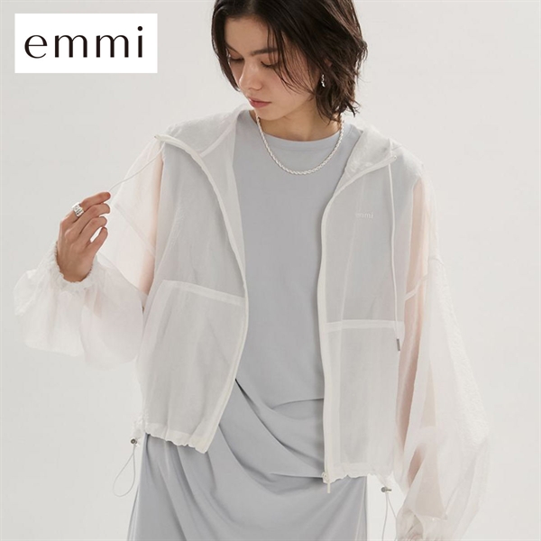 エミ シアーナイロンブルゾン セットアップ対応 emmi
