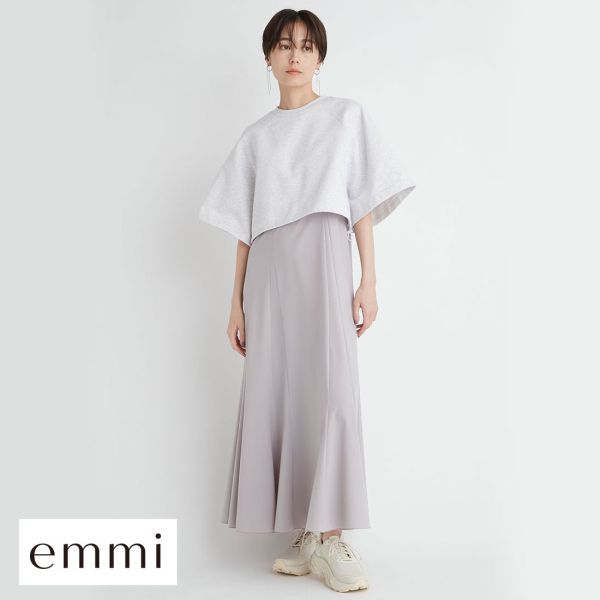 エミ 裏毛TOPSアメスリワンピースSET emmi