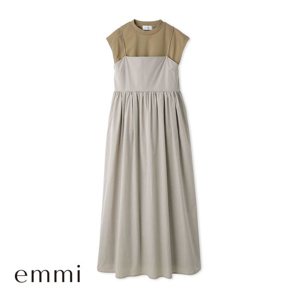 エミ カットセットキャミソールワンピース emmi