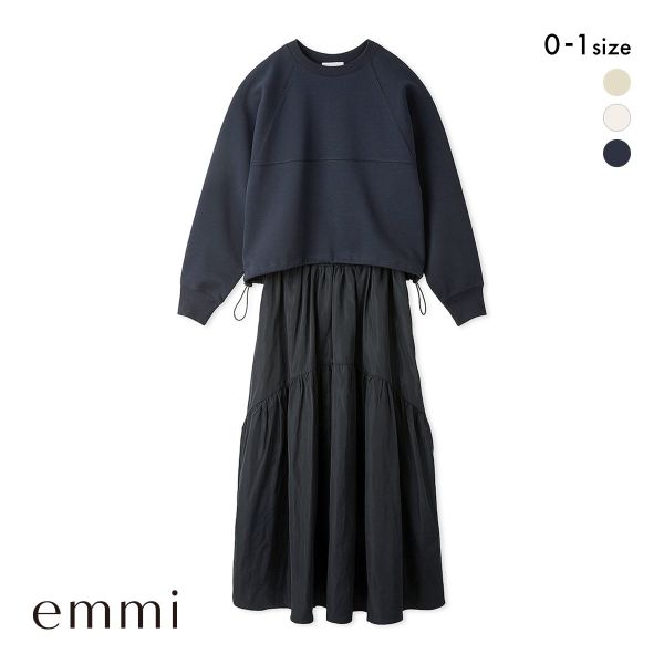 エミ NEW YEAR′S SPECIAL ITEM ラグラントップス×ボリュームスカートセット emmi