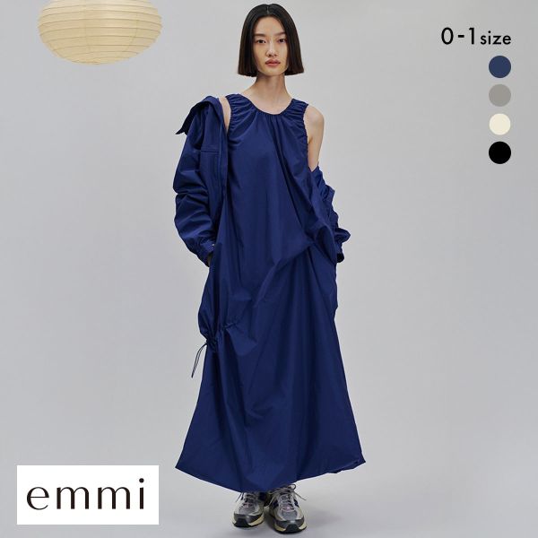 エミ ギャザーフォルムワンピース emmi