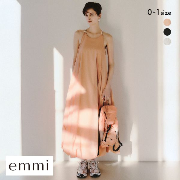 エミ シアーナイロンボリュームワンピース emmi