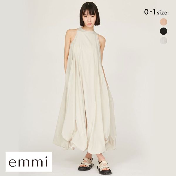 エミ シアーナイロンボリュームワンピース emmi