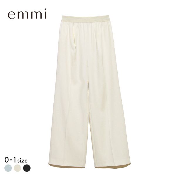 エミ emmiジャガードゴムタックパンツ emmi