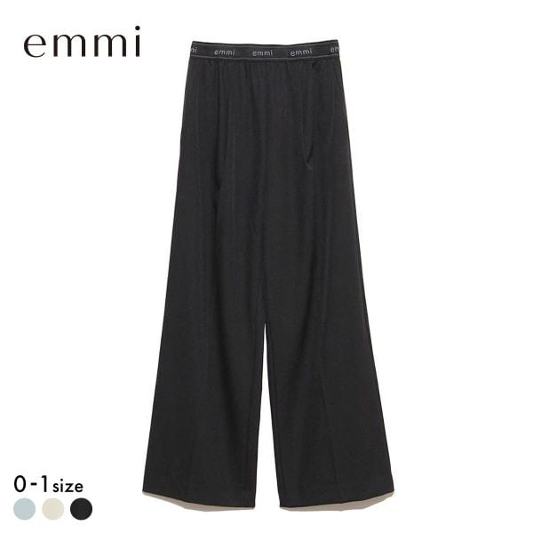 エミ emmiジャガードゴムタックパンツ emmi