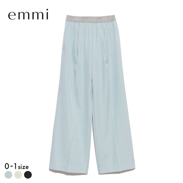 エミ emmiジャガードゴムタックパンツ emmi