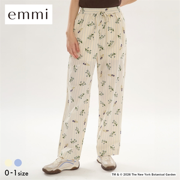 エミ emmi×NYBG ストライプリラックスパンツ セットアップ対応 emmi