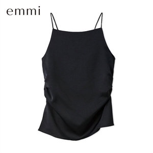 エミ サテンキャミトップス emmi