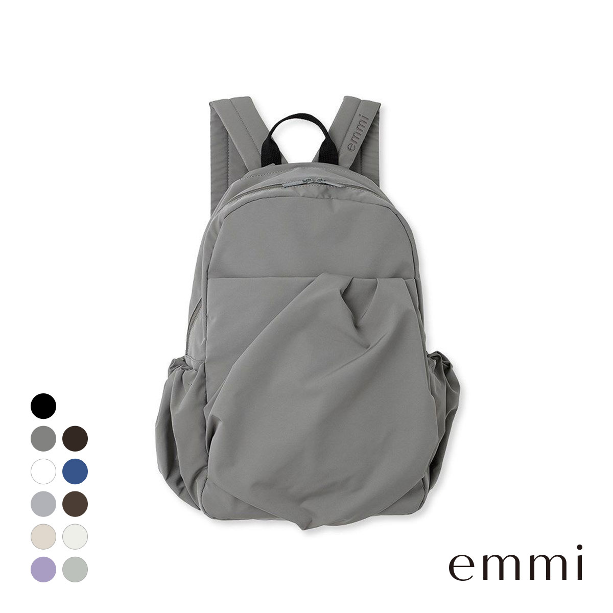エミ ギャザーボディーバックパック emmi(OV-オリーブ-Free)