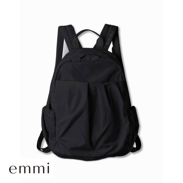 エミ eco 撥水ミニギャザーボディーバックパック emmi