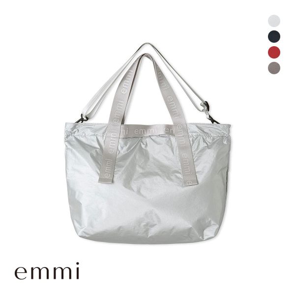 エミ 10th emmiロゴビッグトートバッグ emmi