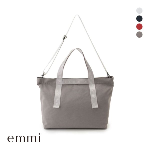 エミ 10th emmiロゴビッグトートバッグ emmi