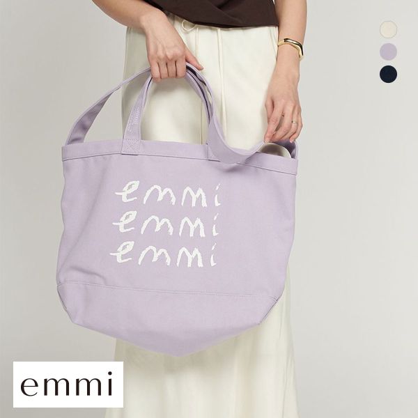 エミ emmi×ecostore eco キャンバストート emmi