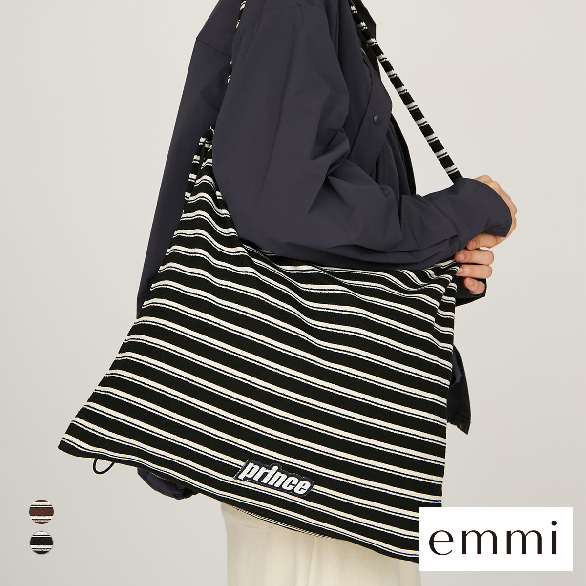 エミ prince emmi パイルビッグトートバッグ