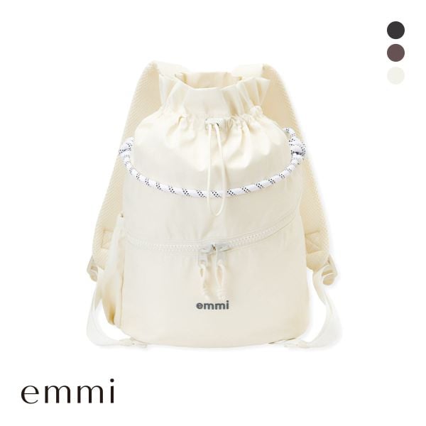 エミ 限定カラー 撥水 emmiロゴマルチバックパック emmi