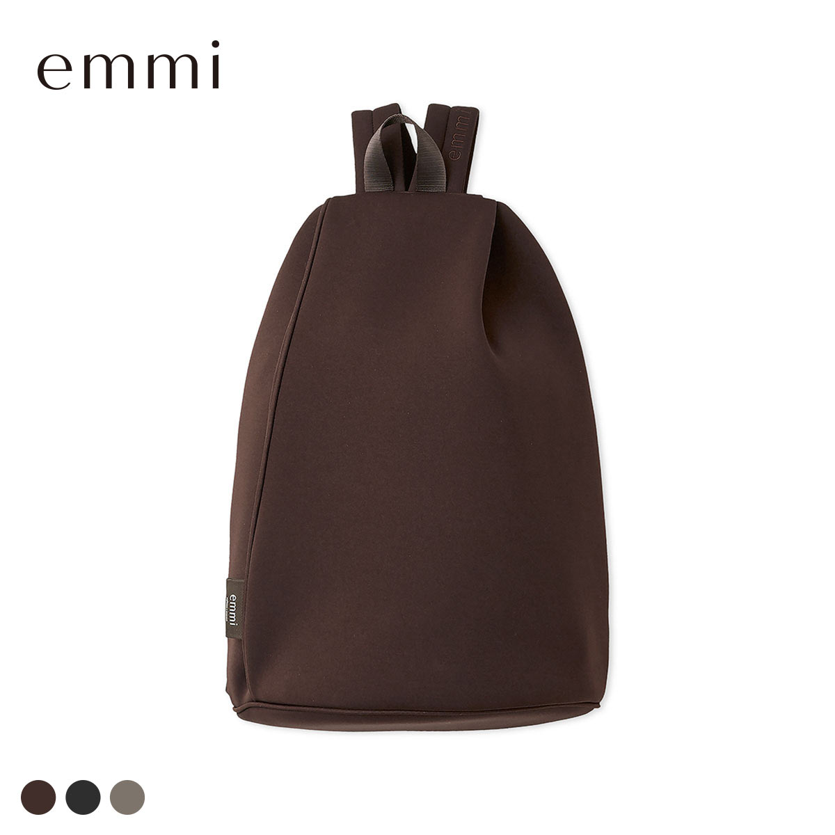 エミ ネオプレーン2wayボディバックパック emmi(BR-ブラウン-Free)