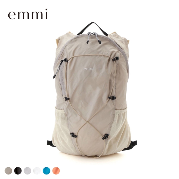 エミ パッカブルバックパック 撥水 emm