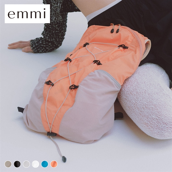 エミ パッカブルバックパック 撥水 emm