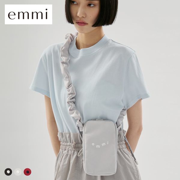 エミ ギャザーショルダースマホショルダー emmi