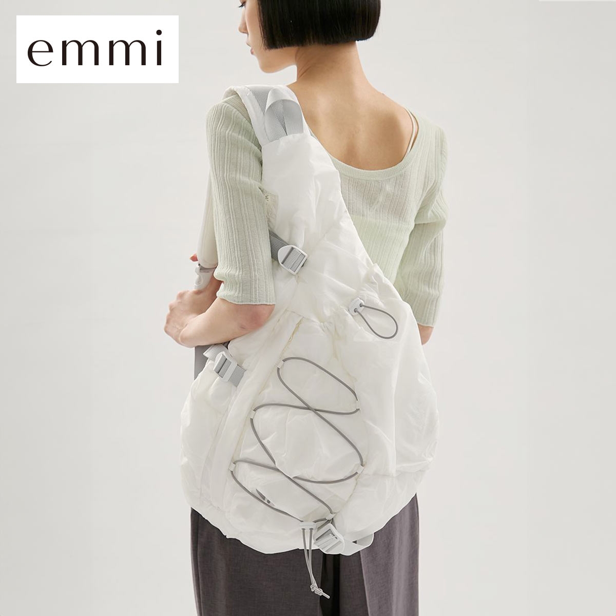 エミ ワンショルダーボディーバッグ emmi(WH-ホワイト-Free)