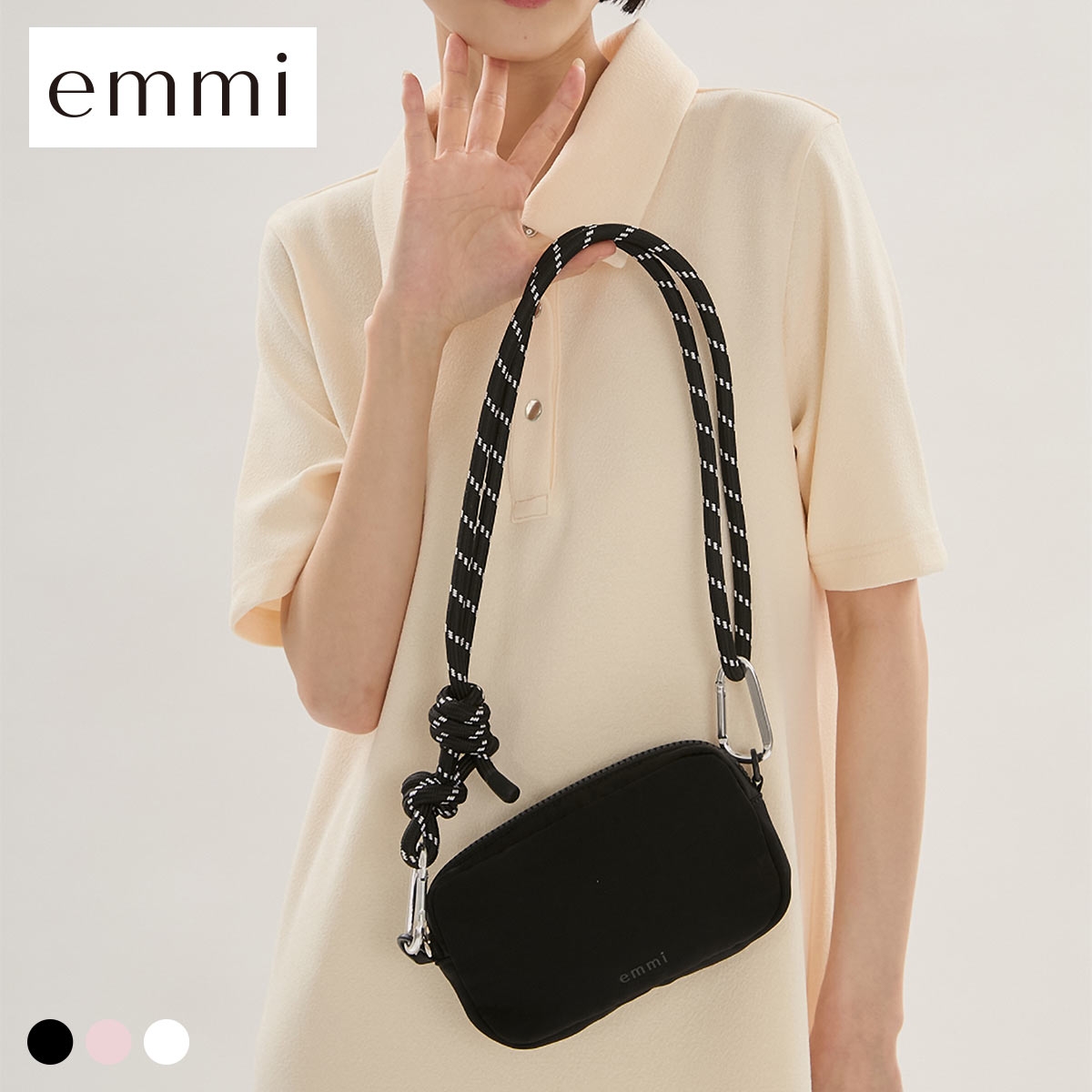 エミ 2wayミニウエストポーチショルダーバッグ emmi