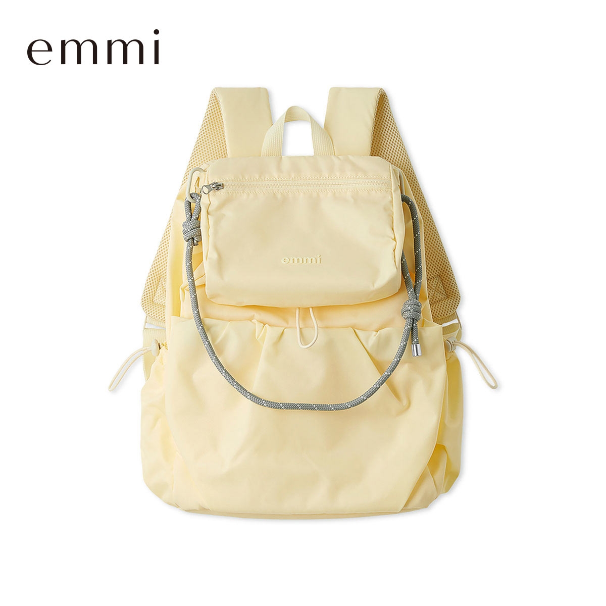エミ ONLINE限定カラーあり マルチユースバックパック emmi(YE-イエロー-Free)