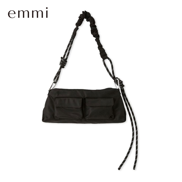 エミ ギャザーショルダーコードバッグ emmi