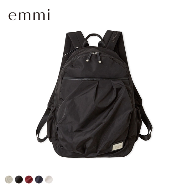 エミ eco レザーミックスバックパック 撥水 emmi