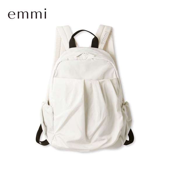 エミ eco ミニギャザーボディーバックパック 撥水 emmi