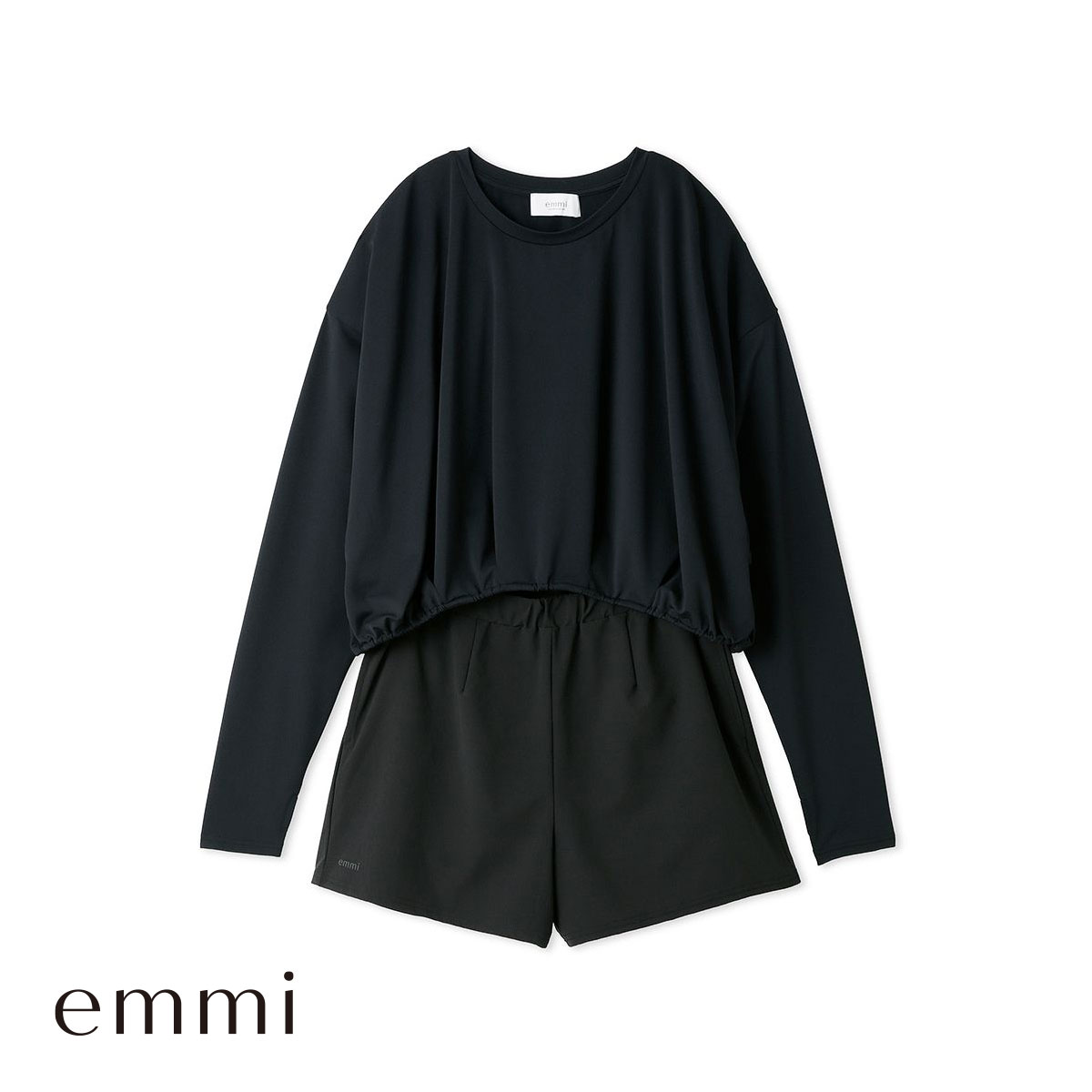 emmi ラッシュガードスイムウェア エミ ecoパンツセットラッシュガード emmi | SHIROHATO(白鳩)
