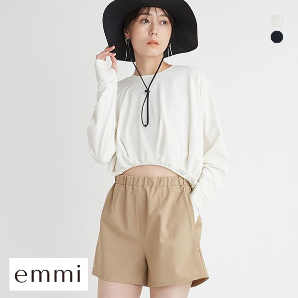 emmi ラッシュガードスイムウェア エミ ecoパンツセットラッシュガード emmi | SHIROHATO(白鳩)