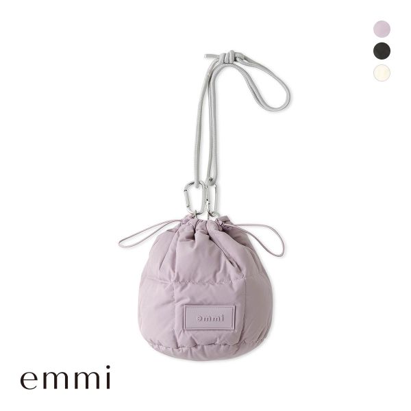 エミ emmi×TAION キルティングダウンバッグ emmi