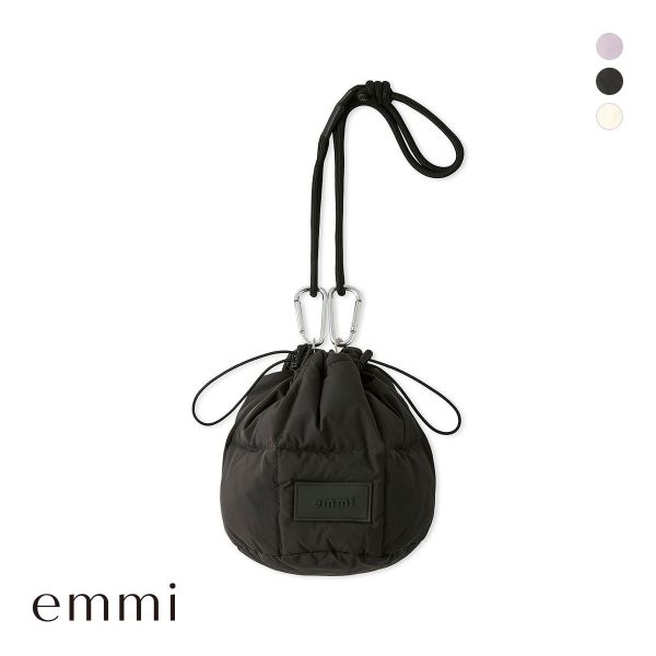 エミ emmi×TAION キルティングダウンバッグ emmi