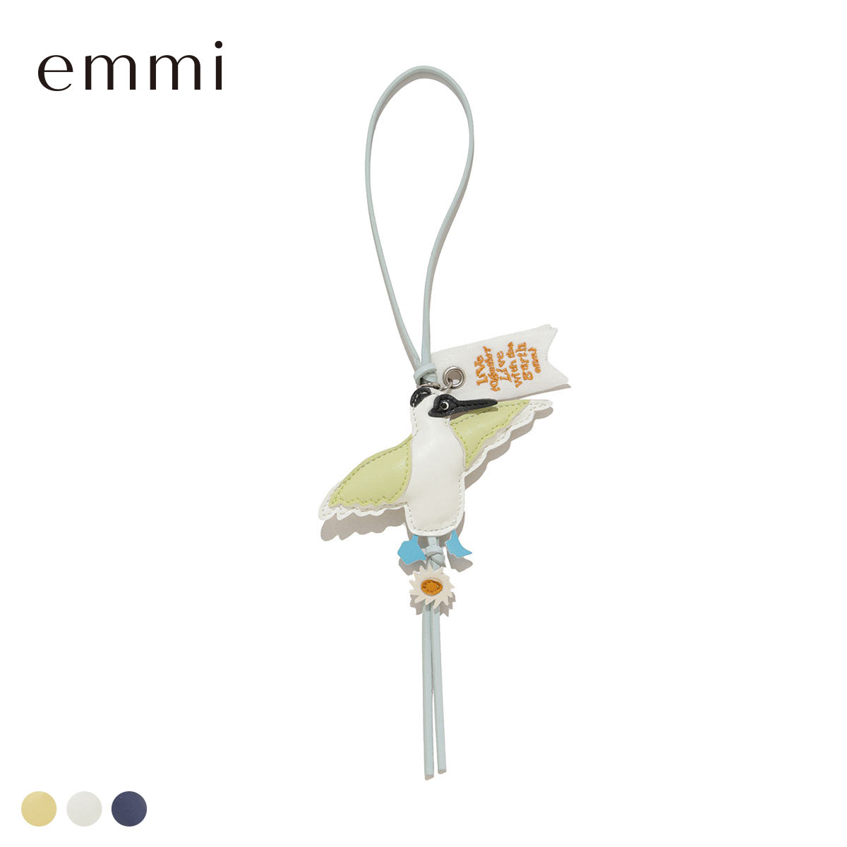 エミ Global warming アニマルモチーフチャーム emmi(IV-アイボリー-Free)