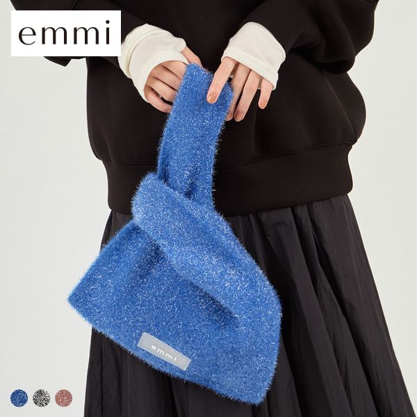 エミ ONLINE限定 グリッターラメバッグ emmi