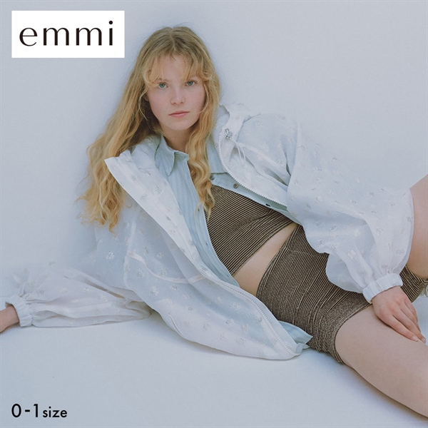 エミ シュシュ付きバンドゥスイムウェア emmi