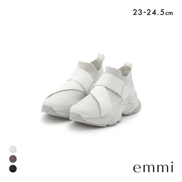 エミ eco ニットスニーカー emmi