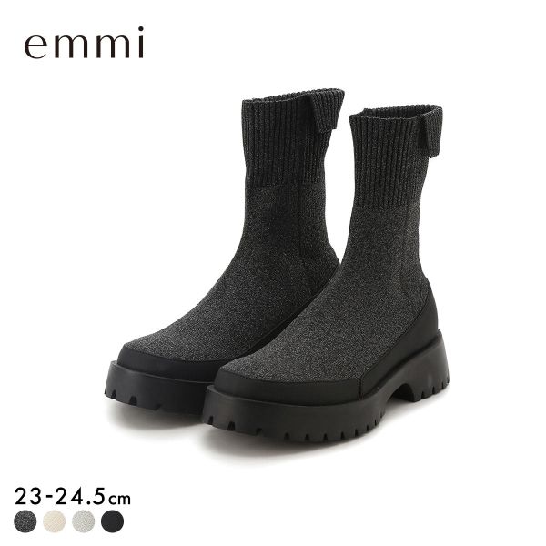 エミ ecoニットブーツ emmi