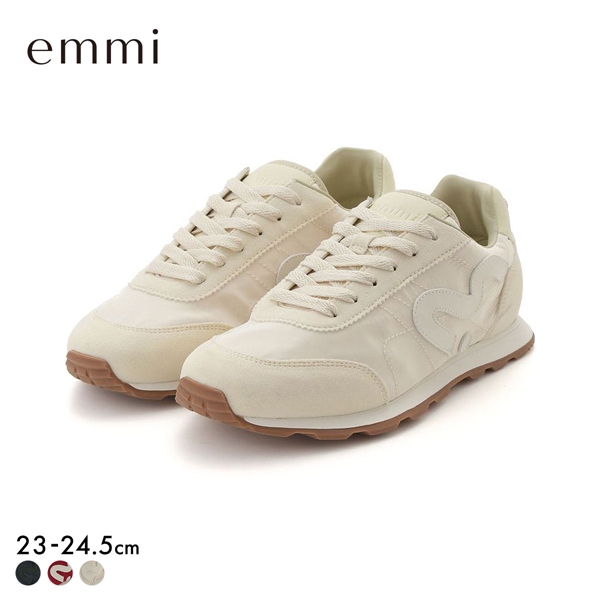 エミ em ソフトランニングスニーカー emmi