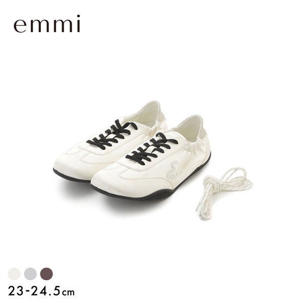 エミ em サテンスニーカー emmi