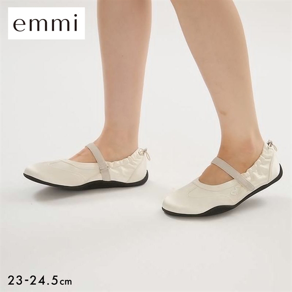 エミ em サテンメリージェーンスニーカーemmi